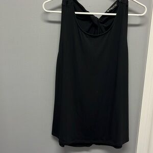 Athleta Black Tank with Twist Back
